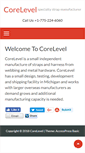 Mobile Screenshot of corelevel.com